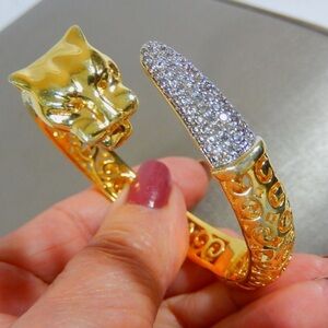 VTG Panther head bracelet